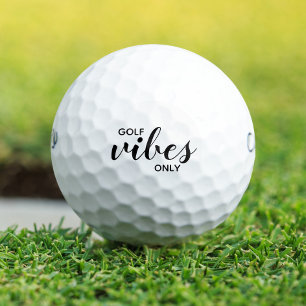 Süße Golf-Stimmung Nur Golfspieler Zitat Schwarz Golfball