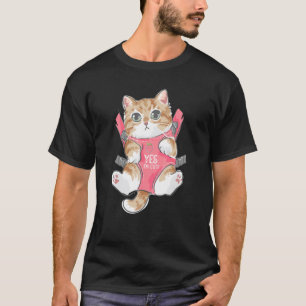 Süße Grafik Katze Katzenbesitzer Haustiere Tier Ka T-Shirt