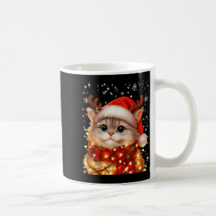 Süße Grafik Katzen Schlafanzug Pjs Weihnachten Xma Kaffeetasse