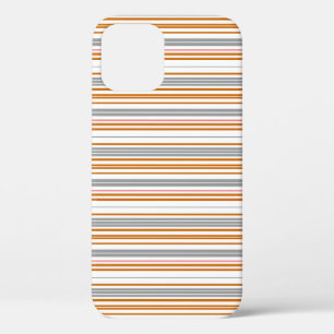 Süße graue braune Streifen Case-Mate iPhone Hülle