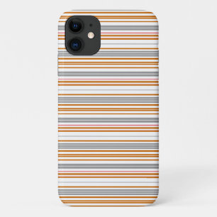 Süße graue braune Streifen Case-Mate iPhone Hülle