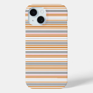 Süße graue braune Streifen Case-Mate iPhone Hülle