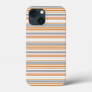Süße graue braune Streifen Case-Mate iPhone Hülle
