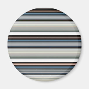 Süße graue weiße Streifen Magnet