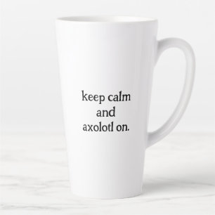 Süße groovy Hippie-Axolotl-Retro-70er-Regenbogen-K Milchtasse