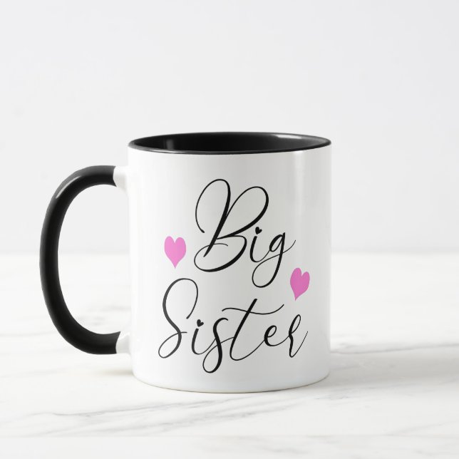 Süße große Schwester Tasse (Links)