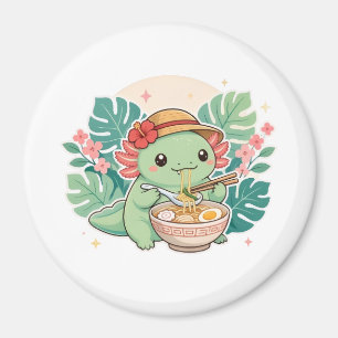 Süße grüne Axolotl-Magnete Magnet