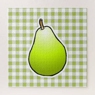 Süße grüne Birne Puzzle