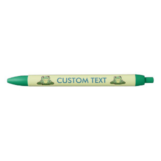 Süße grüne Frosch personalisierter Stift