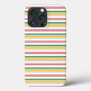 Süße grüne gelbe Streifen Case-Mate iPhone Hülle
