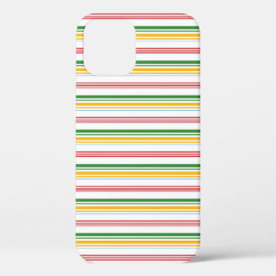 Süße grüne gelbe Streifen Case-Mate iPhone Hülle