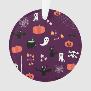 Süße Gruselige Halloween-Kunst Ornament