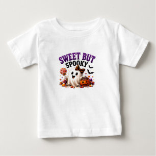 👻 Süße gruselige Halloween-Süßigkeiten-Sprüche 🍭 Baby T-shirt