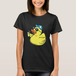 Süße Gummi-Enten-Sonnenbrille - Sommerparty-Ente T T-Shirt