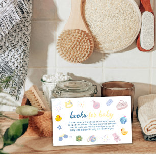 Süße Gummiente Badezeit Bücher für Baby Shower   Begleitkarte