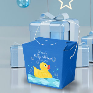 Süße Gummiente Blasen Baby-Party Geschenkschachtel