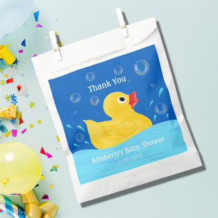 Süße Gummiente Blasen Baby Shower Danke Geschenktütchen
