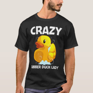 Süße Gummiente für Frauen Mädchen Mutter Gummiente T-Shirt