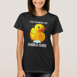 Süße Gummiente für Männer Frauen Kinder Gummientch T-Shirt