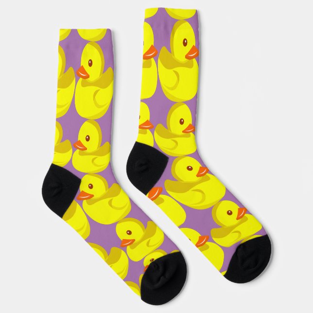 Süße Gummiente Thunder_Cove Socken (Rechts)