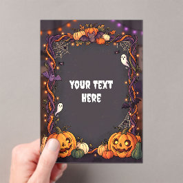 Süße Halloween-Acryleinladung #8 Acryleinladungen
