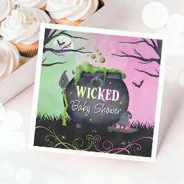 Süße Halloween-Baby-Shower-Servietten Serviette