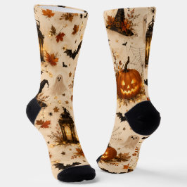 Süße Halloween-Crew-Socken Socken