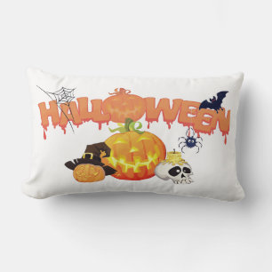 Süße Halloween-Dekorationen Lendenkissen