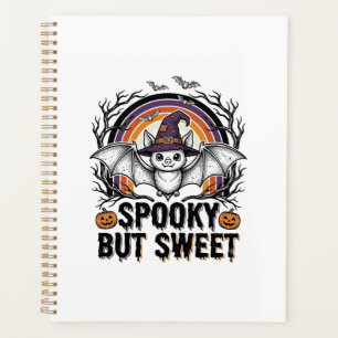 Süße Halloween-Fledermaus Vintage-Gravur Gruselige Planer