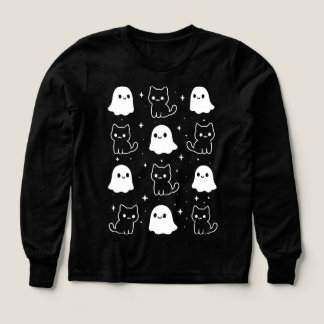 Süße Halloween-Geister Kawaii Kätzchen