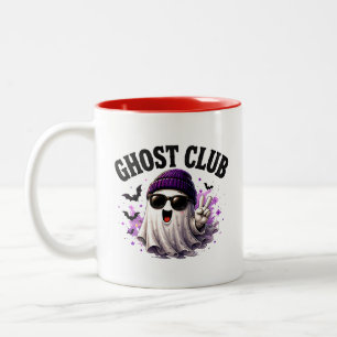 🎃 Süße Halloween-Geister-Sprüche 👻 Zweifarbige Tasse