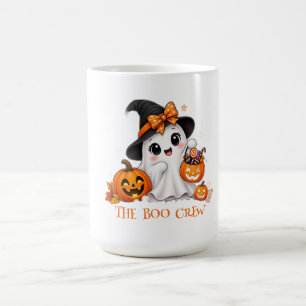 Süße Halloween-Geister-Tasse – Die Boo-Crew Hallow Kaffeetasse