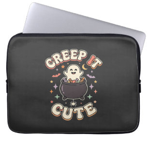 Süße Halloween Gruselige Stimmung Laptopschutzhülle