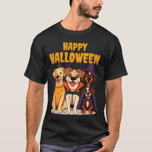 Süße Halloween-Hunde Funny - Einzigartiges Design T-Shirt