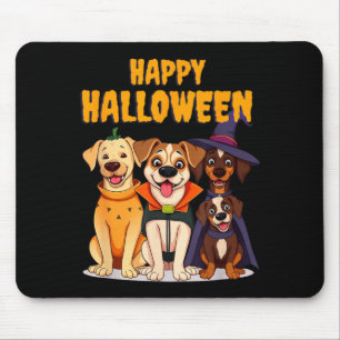 Süße Halloween-Hunde Lustig - Einzigartiges Design Mousepad