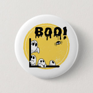 Süße Halloween-Knöpfe & Anstecknadeln Geister, Kür Button