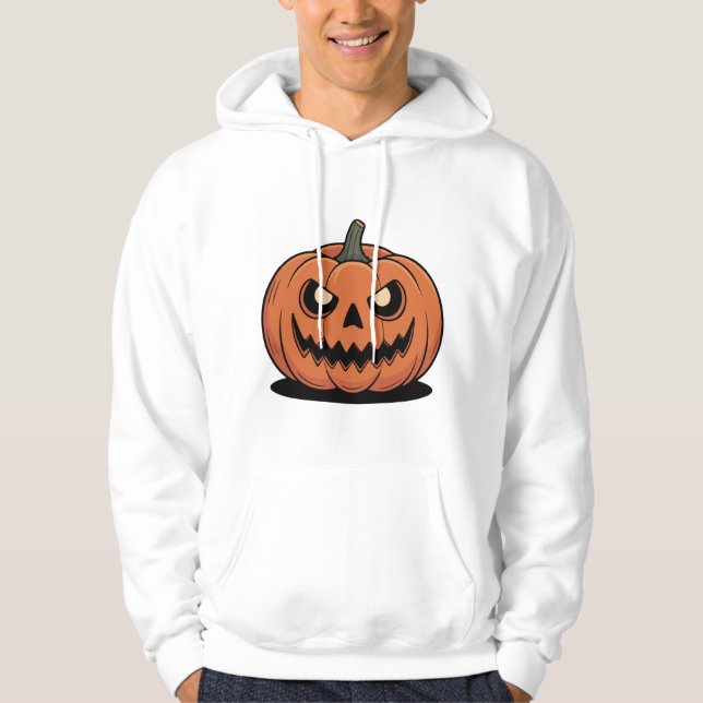 Süße Halloween-Kürbis-Grafik-Hoodie Hoodie (Vorderseite)