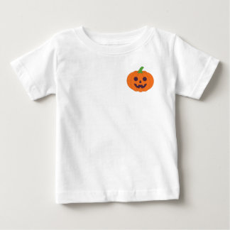 Süße Halloween-Kürbisse und schwarze Katzen Muster Baby T-shirt