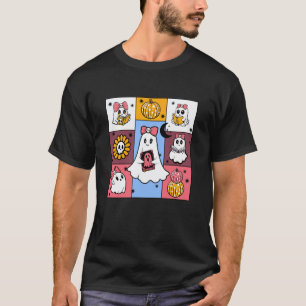 Süße Halloween-Lehrer-Geister: Streich oder Lehren T-Shirt