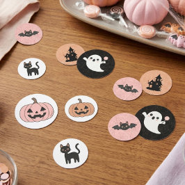 Süße Halloween-Mischung für Kinder in Rosa und Ora Konfetti