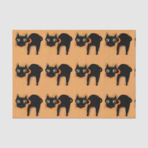 Süße Halloween-Schwarze-Katzen-Tissue-Papier Seidenpapier