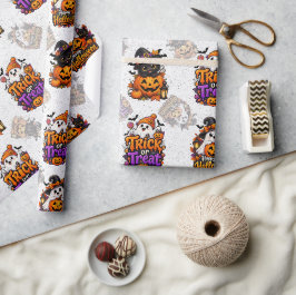 Süße Halloween-Verpackungspapier Geschenkpapier