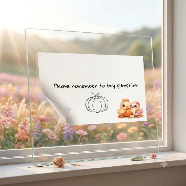 Süße Halloween-Vögel Post-It Notizen (Von Creator hochgeladen)