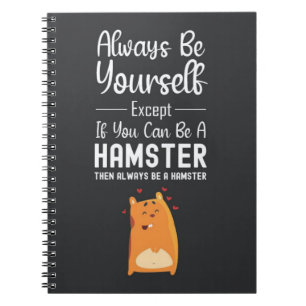 Süße Hamster-Geschenke Tierliebhaber Lustiges Haus Notizblock