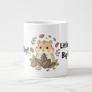 Süße Hamster-Tasse – Kleine Momente, große Freude Jumbo-Tasse