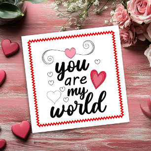 Süße handgezeichnete Valentinstagskarte für sie Sk Feiertagskarte