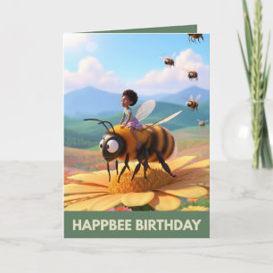 Süße Happbee-Geburtstagskarte Karte