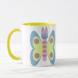 Süße Häschenfliege Hase Schmetterling Hybrid Liebe Tasse