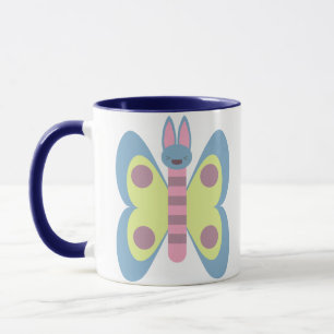 Süße Häschenfliege Hase Schmetterling Hybrid Liebe Tasse