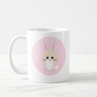 Süße Hasen-Kaffeetasse | Kawaii-Kaninchen-Geschenk Kaffeetasse